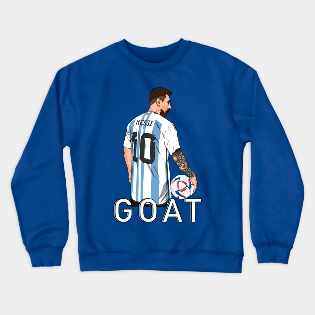 MESSI Crewneck Sweatshirt by origin illustrations